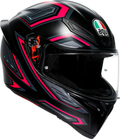 AGV K1 S Sling,  full face helmet,  color: Matt Black/Grey/Pink,  size: L