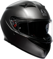 AGV K3,  full face helmet,  color: Matt-Dark Grey,  size: L