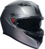 AGV K3,  full face helmet,  color: Matt-Grey,  size: XXL