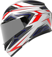 AGV K3 Space,  full face helmet,  color: Matt White/Neon-Red/Grey/Blue,  size: M