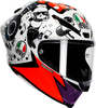 AGV Pista GP RR Guevara Motegi 2022,  full face helmet,  color: Matt White/Black/Red,  size: XXL
