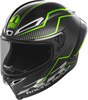 AGV Pista GP RR Performante,  full face helmet,  color: Dark Grey/Neon-Green,  size: XL