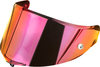 AGV Race 3,  shield mirrored