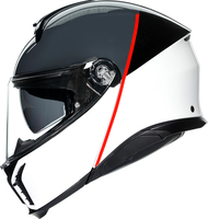 AGV Tourmodular Balance,  flip up helmet,  color: White/Grey/Black/Red,  size: XL