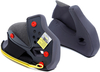 AGV Tourmodular,  cheek pads,  color: Grey/Black,  size: S/40mm