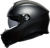 AGV Tourmodular,  flip up helmet,  color: Matt Black,  size: L