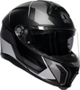 AGV Tourmodular Perception,  flip up helmet,  color: Matt Black/Grey/Silver,  size: L
