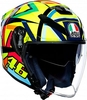 AGV VR46 K-5 Soleluna 2017 Replica,  jet helmet