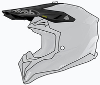 Airoh Aviator 3 Carbon,  peak