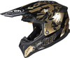 Airoh Aviator 3 The Legend,  motocross helmet,  color: Black/Gold,  size: L