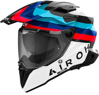 Airoh Commander 2 Doom,  adventure helmet,  color: White/Blue/Red/Black,  size: XL