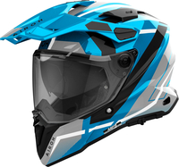 Airoh Commander 2 Mavick,  adventure helmet,  color: Grey/Blue/Black,  size: XL