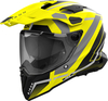 Airoh Commander 2 Mavick,  adventure helmet,  color: Matt Neon-Yellow/Grey/Black,  size: S
