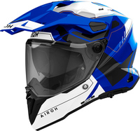 Airoh Commander 2 Reveal,  adventure helmet,  color: Blue/White/Black,  size: M