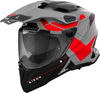 Airoh Commander 2 Reveal,  adventure helmet,  color: Matt Grey/Black/Neon-Red,  size: S