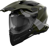 Airoh Commander 2 Reveal,  adventure helmet,  color: Matt Olive/Grey/Black,  size: XL