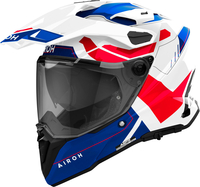 Airoh Commander 2 Reveal,  adventure helmet,  color: White/Blue/Red,  size: M