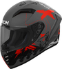 Airoh Connor Desperado,  full face helmet,  color: Matt Grey/Black/Orange,  size: L