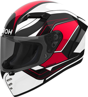 Airoh Connor Dunk,  full face helmet,  color: Black/White/Red,  size: S