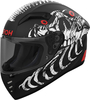 Airoh Connor Myth,  full face helmet,  color: Matt Black/White/Red,  size: XL