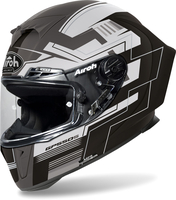 Airoh GP 550 S Challenge,  integral helmet,  color: Matt Black/Grey/White,  size: S