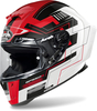 Airoh GP 550 S Challenge,  integral helmet,  color: White/Red/Black,  size: XL