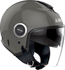 Airoh Helios Color,  open face helmet,  color: Dark Grey,  size: S