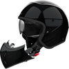 Airoh J 110 Color,  modular helmet,  color: Black,  size: L