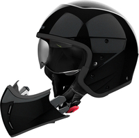 Airoh J 110 Color,  modular helmet,  color: Black,  size: XL