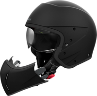 Airoh J 110 Color,  modular helmet,  color: Matt-Black,  size: S