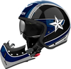 Airoh J 110 Command,  modular helmet,  color: Dark Blue/Black/Grey,  size: L
