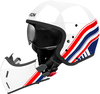 Airoh J 110 Eon,  modular helmet,  color: White/Blue/Red,  size: XL
