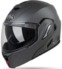 Airoh REV 19,  modular helmet,  color: Matt-Dark Grey,  size: S
