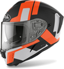 Airoh Spark Shogun,  integral helmet,  color: Matt Black/Orange/Light Grey,  size: XS