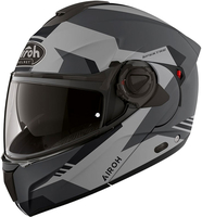 Airoh Specktre Clever,  flip-up helmet,  color: Matt Dark Grey/Grey,  size: S