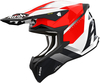 Airoh Strycker Blazer,  cross helmet,  color: Red/White/Black,  size: M
