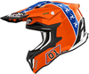 Airoh Strycker Hazzard,  cross helmet,  color: Orange/Blue/White,  size: M