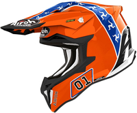 Airoh Strycker Hazzard,  cross helmet,  color: Orange/Blue/White,  size: XL