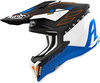 Airoh Strycker Skin,  cross helmet,  color: Matt Blue/White/Black,  size: M