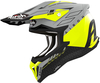 Airoh Strycker Skin,  cross helmet,  color: Matt Neon-Yellow/Grey/Black,  size: M