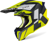 Airoh Twist 2.0 Lift,  cross helmet,  color: Matt Neon-Yellow/Black/Dark Grey/Light Grey,  size: XL