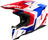 Airoh Twist 3 Dizzy,  motocross helmet,  color: White/Blue/Red,  size: XXL