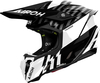 Airoh Twist 3 Thunder,  motocross helmet,  color: White/Black/Grey,  size: S