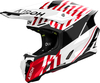 Airoh Twist 3 Thunder,  motocross helmet,  color: White/Black/Red,  size: XXL