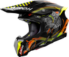 Airoh Twist 3 Toxic,  motocross helmet,  color: Black/Yellow/Orange/Grey,  size: XL