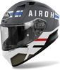 Airoh Valor Craft,  integral helmet,  color: Matt Grey/White/Red/Blue/Black,  size: M