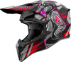 Airoh Wraaap Cyber,  motocross helmet,  color: Matt Black/Grey/Red,  size: XS
