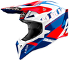 Airoh Wraaap Feel,  motocross helmet,  color: Red/White/Blue,  size: XL