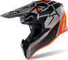 Airoh Wraap Mood,  cross helmet,  color: Matt Orange/Grey/Black,  size: XXL