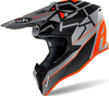 Airoh Wraap Mood,  cross helmet kids,  color: Matt Orange/Grey/Black,  size: XXS